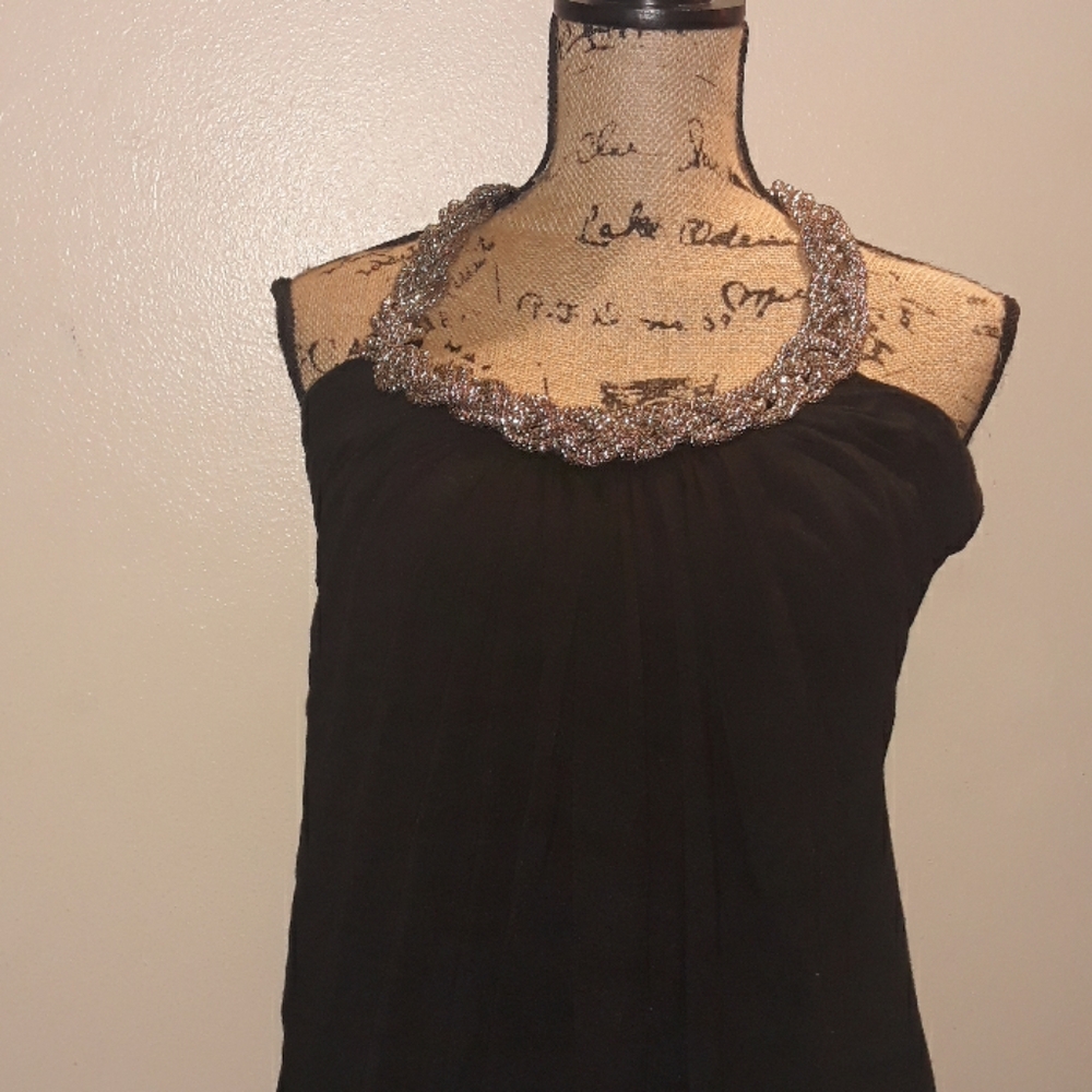 Black dress top